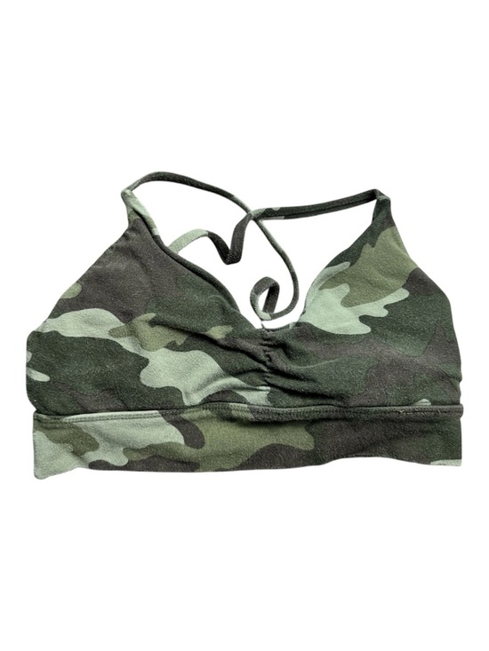 Forever 21 Other - Forever 21 Camouflage Strappy Sports Bra in Green Size M - Athletic Wear